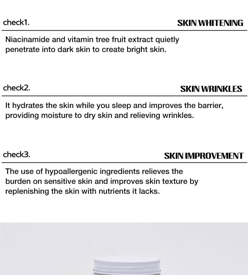 LEBELAGE - Water Drop Vitamin Sleeping Pack, 100ml, 146 g, 8809679093748
