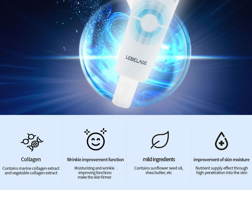 LEBELAGE - Dr. Collagen Derma Eye Cream, 40ml, 56 g, 8809445616546