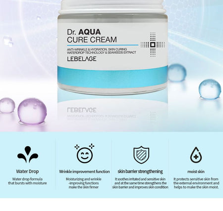 LEBELAGE - Dr. Aqua Cure Cream, 70ml, 207 g, 8809445615983