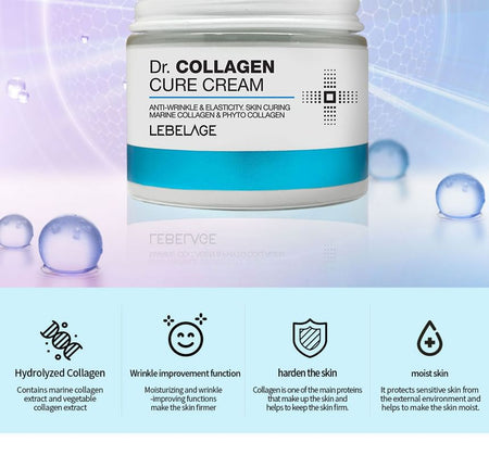 LEBELAGE - Dr. Collagen Cure Cream, 70ml, 211 g, 8809445615990