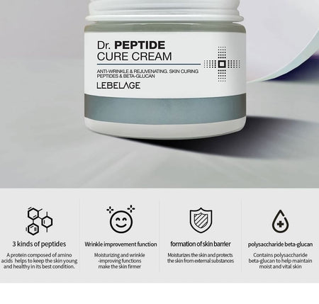 LEBELAGE - Dr. Peptide Cure Cream, 70ml, 207 g, 8809445616003