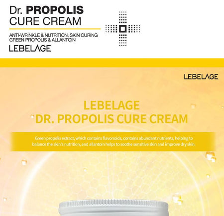 LEBELAGE - Dr. Propolis Cure Cream, 70ml, 207 g, 8809445616010