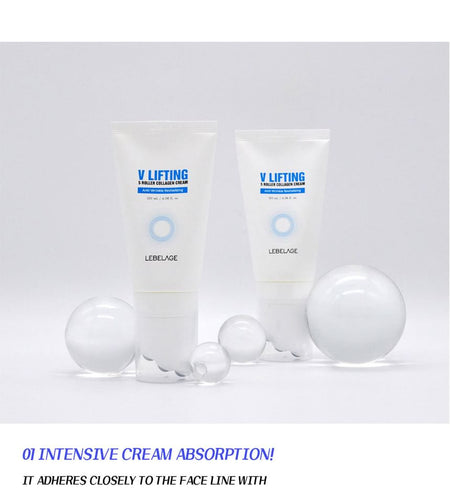 LEBELAGE - V Lifting 5 Roller Collagen Cream, 120ml, 245 g, 8809445611855