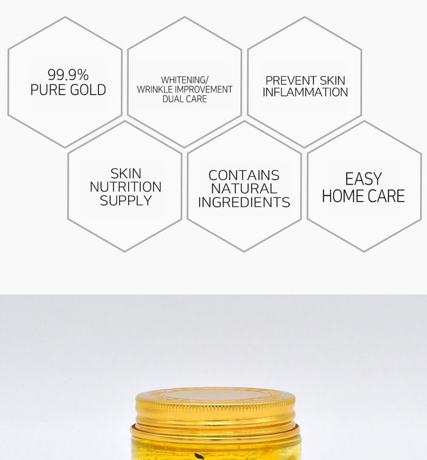LEBELAGE - Heeyul Premium 24K Gold Ampoule Cream, 70ml, 210 g, 8809446653021