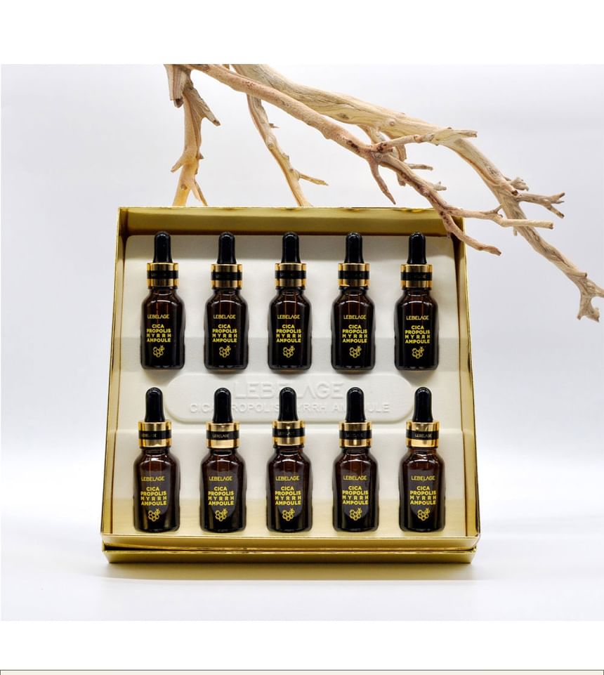 LEBELAGE - Cica Propolis Myrrh Ampoule Set, 10 pcs, 750 g, 8809679091577