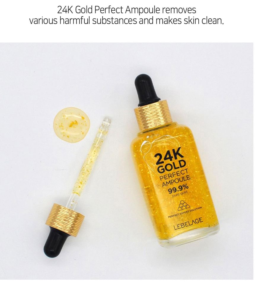 LEBELAGE - 24K Gold Perfect Ampoule, 50g, 210 g, 8809469777353