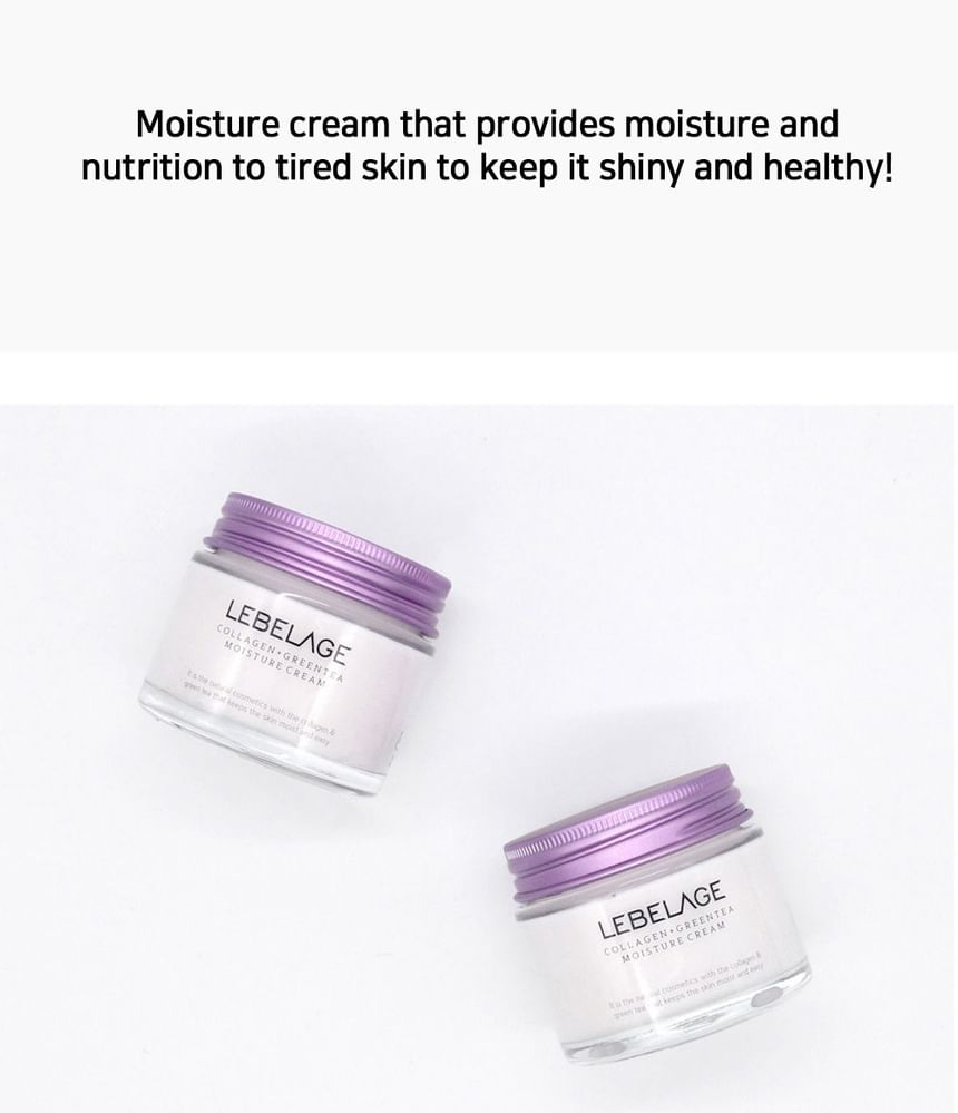 LEBELAGE - Collagen + Green Tea Moisture Cream, 70ml, 217 g, 8809445611541