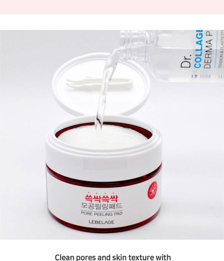 LEBELAGE - Pore Peeling Pad, 60 pads, 94 g, 8809400122280
