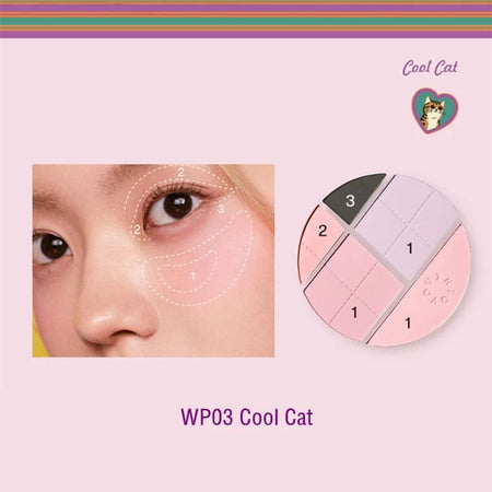 INTO YOU - Limited Edition Makeup Palette - Cool Cat, #WP03 Cool Cat - 12g, 50 g, 6973391735346