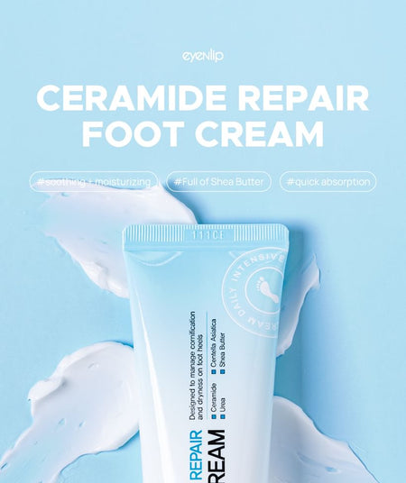 eyeNlip - Ceramide Repair Foot Cream, 50g, 130 g, 8809555253594