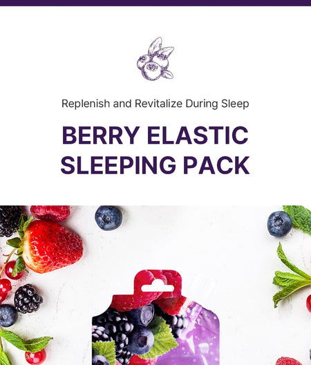 eyeNlip - Berry Elastic Sleeping Pack Spout Pouch Set, 25g x 10 pcs, 600 g, 8809555253662