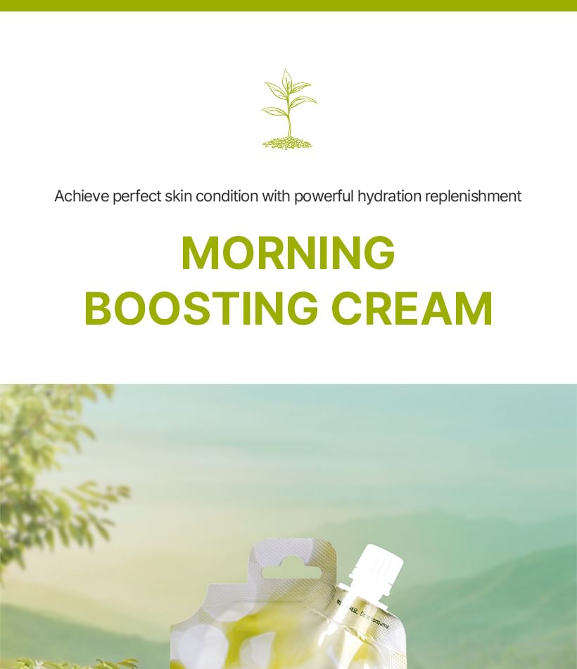eyeNlip - Morning Boosting Cream Spout Pouch Set, 25g x 10 pcs, 600 g, 8809555253693