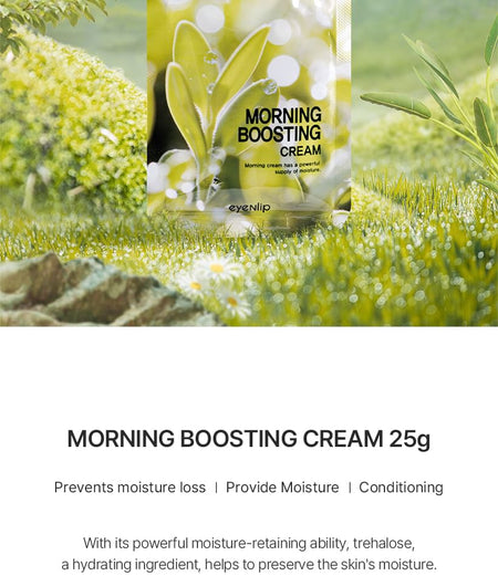 eyeNlip - Morning Boosting Cream Spout Pouch Set, 25g x 10 pcs, 600 g, 8809555253693
