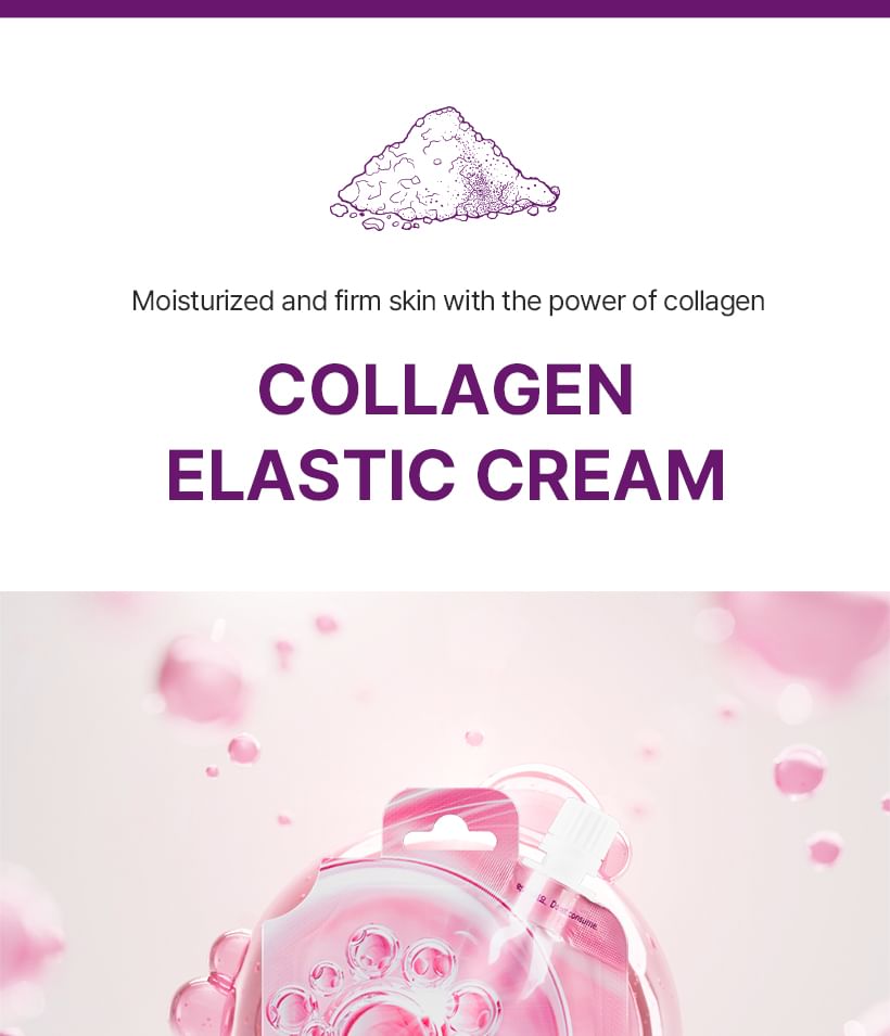 eyeNlip - Collagen Elastic Cream Spout Pouch Set, 25g x 10 pcs, 600 g, 8809555253709