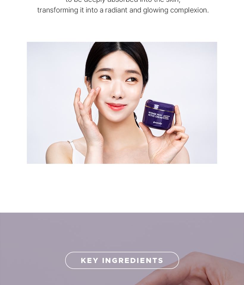 eyeNlip - Intense Rich Active Cream Spout Pouch Set, 25g x 10 pcs, 600 g, 8809555253624