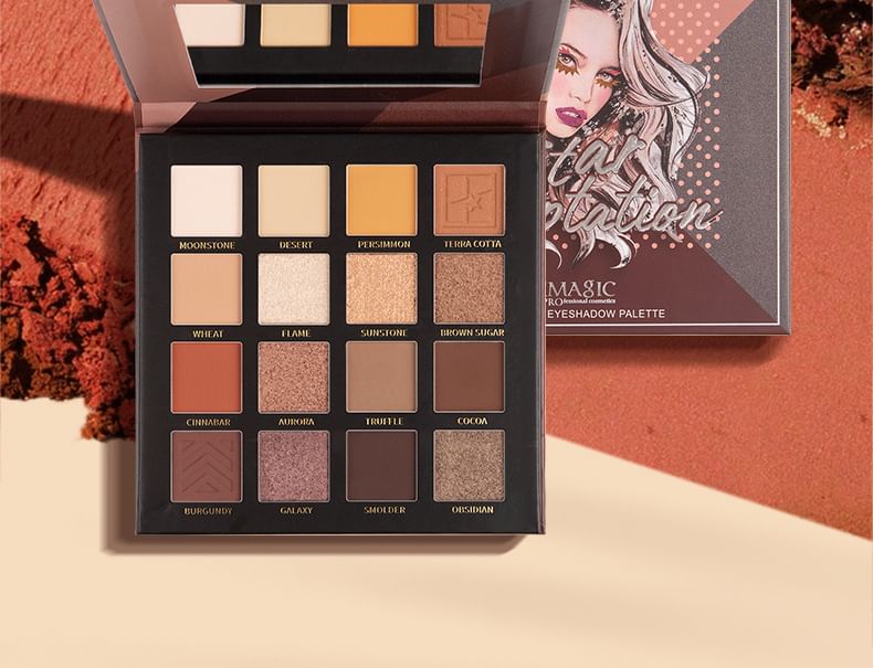 IMAGIC - Star Temptation 16 Colours Eyeshadow Palette, Eyeshadow Palette - 22.8g, 150 g, 6970855700100
