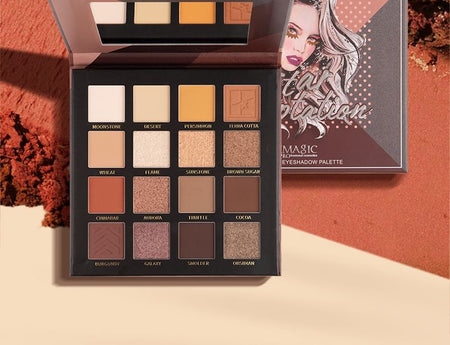 IMAGIC - Star Temptation 16 Colours Eyeshadow Palette, Eyeshadow Palette - 22.8g, 150 g, 6970855700100