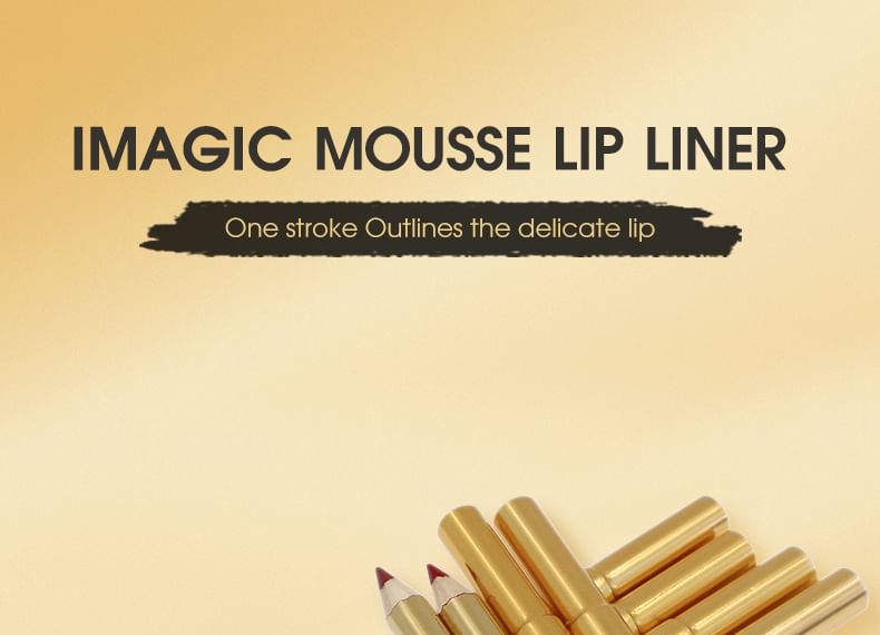 IMAGIC - 8 Colours Golden Silky Lip Liner Pencil Kit, 1 Box (8 Colours), 20 g, 6970855702968