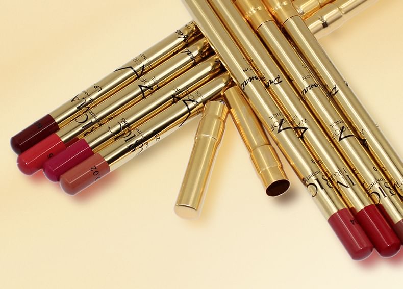 IMAGIC - 8 Colours Golden Silky Lip Liner Pencil Kit, 1 Box (8 Colours), 20 g, 6970855702968
