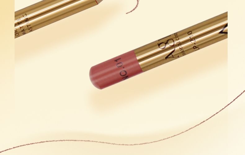IMAGIC - 8 Colours Golden Silky Lip Liner Pencil Kit, 1 Box (8 Colours), 20 g, 6970855702968