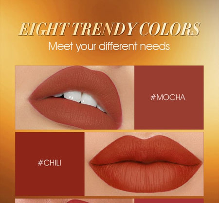 IMAGIC - 8 Colours Matte Lipstick Palette, 8 Colours Palette - 11.2g, 90 g, 6970855702708