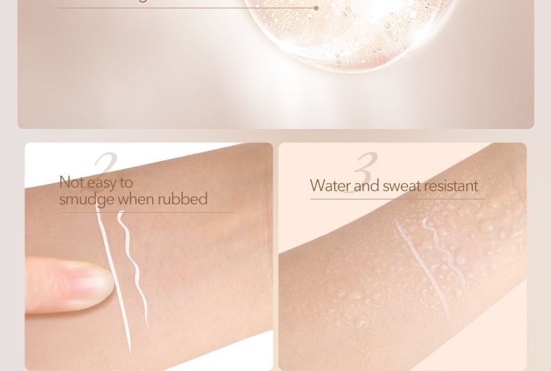 IMAGIC - Waterproof Soft Eyeliner Pencil, White - 2g, 13 g, 6970855702302