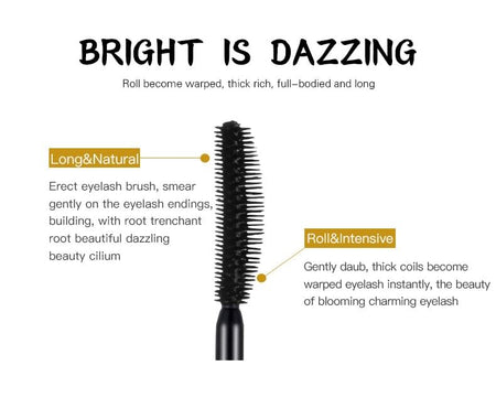 Pudaier - Mascara Rocket, #01 Black - 8ml, 25 g, 6931904212326