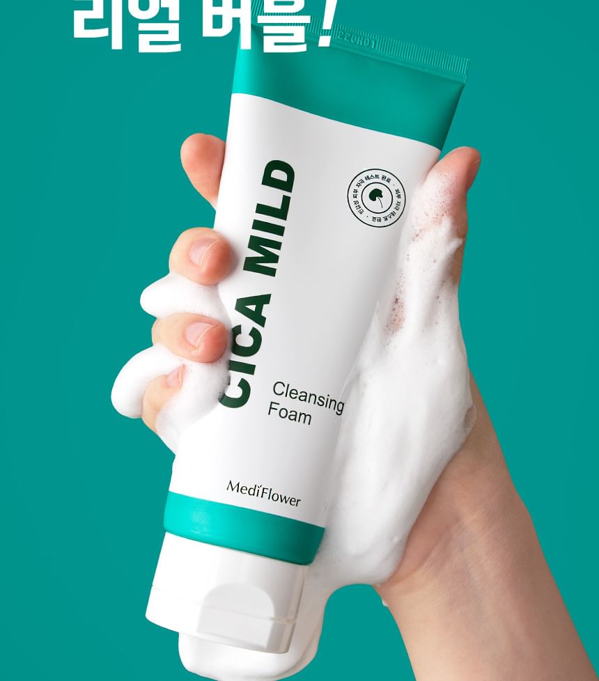 MediFlower - Cica Mild Cleansing Foam, 150ml, 174 g, 8809731952235