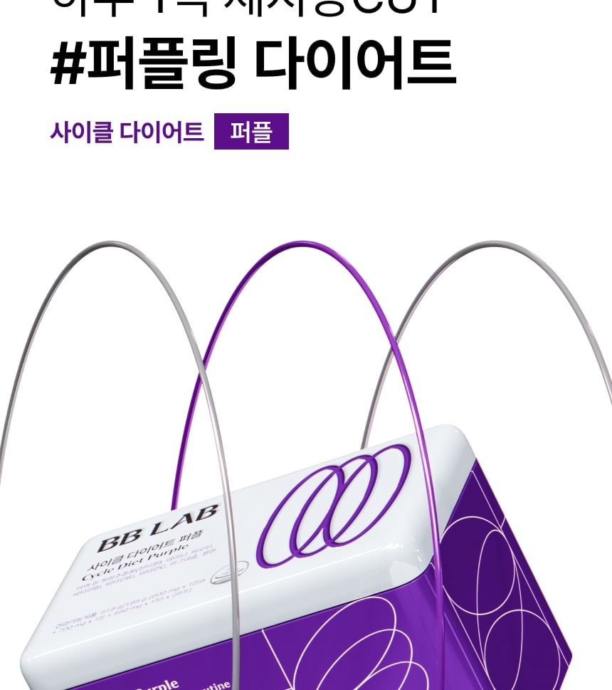 Nutrione - BB LAB Cycle Diet Purple, 1.85g x 28 packets, 130 g, 8809514649673
