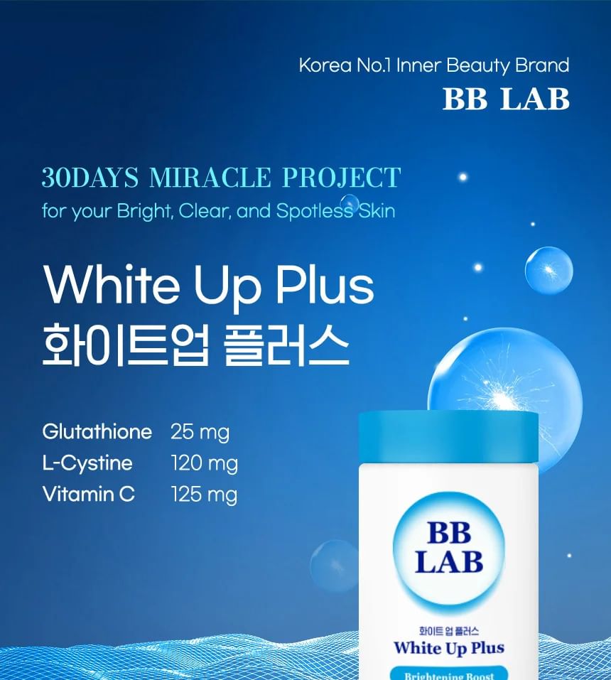 Nutrione - BB LAB White Up Plus, 600mg x 30 tablets, 50 g, 8809514647792