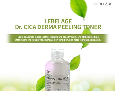 LEBELAGE - Dr. Cica Derma Peeling Toner, 310ml, 350 g, 8809445616645