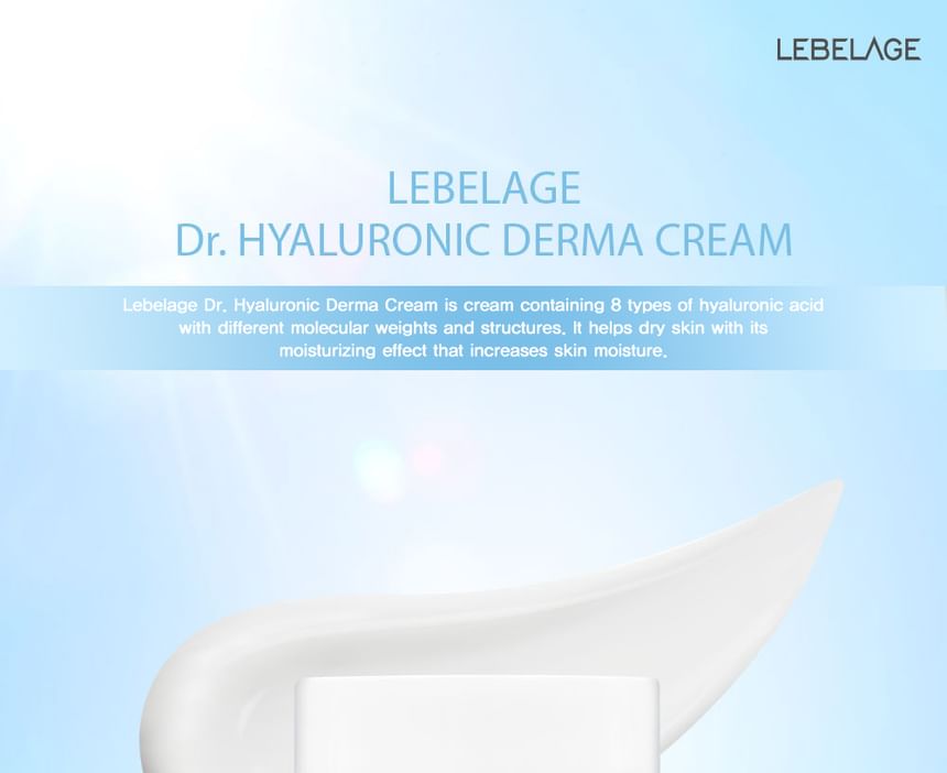 LEBELAGE - Dr. Hyaluronic Derma Cream, 50ml, 145 g, 8809445616829