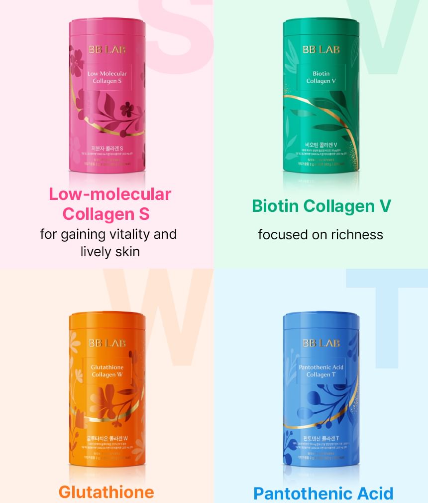 Nutrione - BB LAB Glutathione Collagen W, 2g x 30 sticks, 246 g, 8809514649468