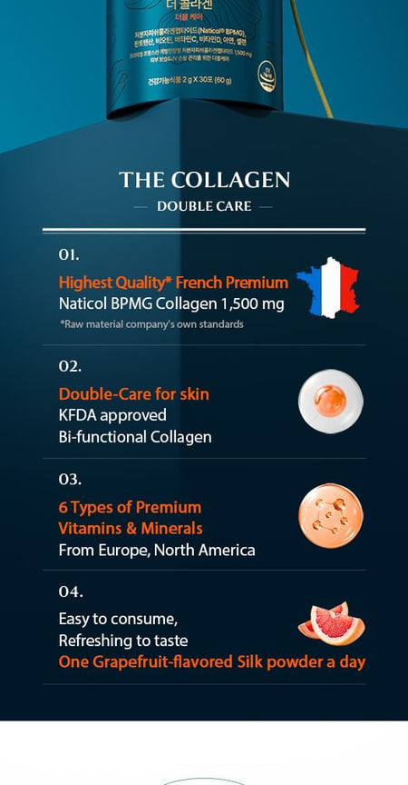 Nutrione - BB LAB The Collagen Double Care, 2g x 30 sticks, 246 g, 8809948520678