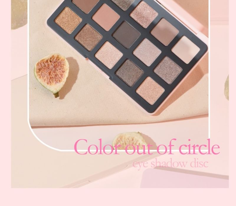 GOGO TALES - 15 Colors Eye Palette - Craving, #G03 Craving - 24g, 186 g, 6955416233600
