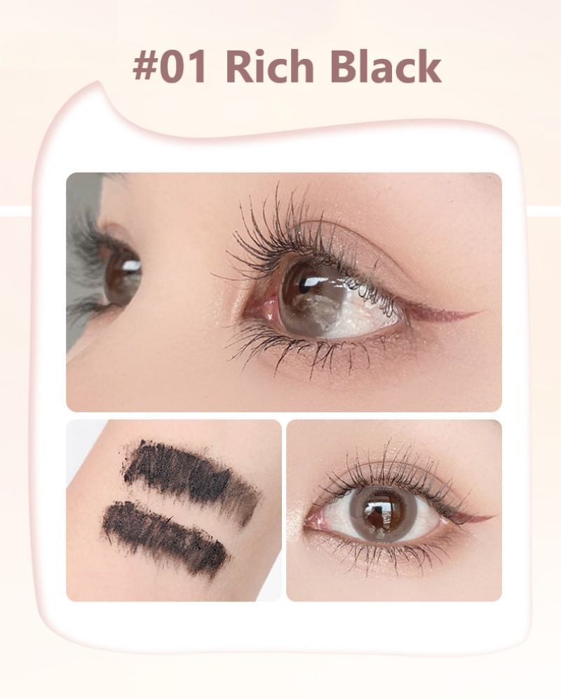 GOGO TALES - Curl Mascara, #01 Rich Black - 4.5g, 22 g, 6955416235406
