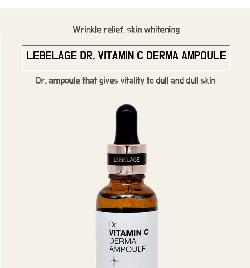 LEBELAGE - Dr. Vitamin C Derma Ampoule, 30 ml, 97 g, 8809445617024