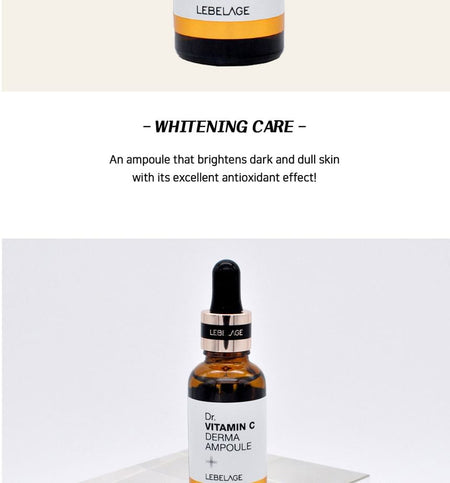 LEBELAGE - Dr. Vitamin C Derma Ampoule, 30 ml, 97 g, 8809445617024