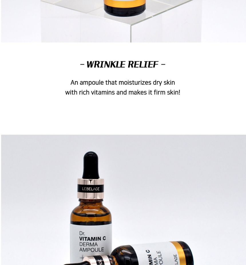 LEBELAGE - Dr. Vitamin C Derma Ampoule, 30 ml, 97 g, 8809445617024