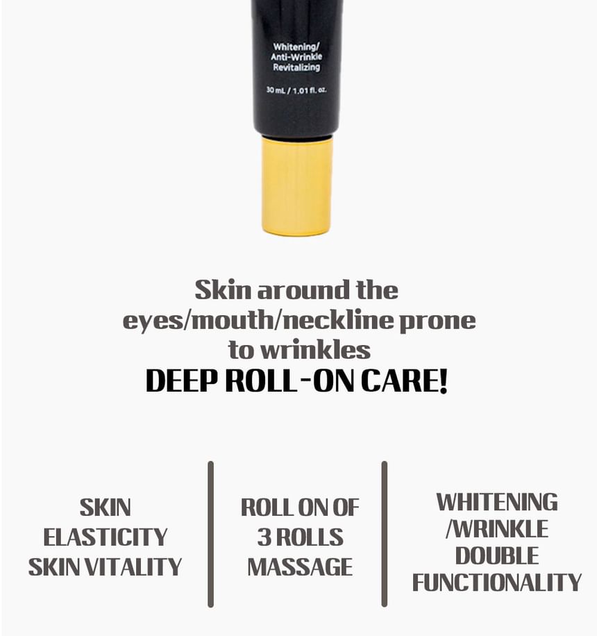 LEBELAGE - 3 Roller Intensive Care Dark Zero Cream, 30ml, 50 g, 8809445611886