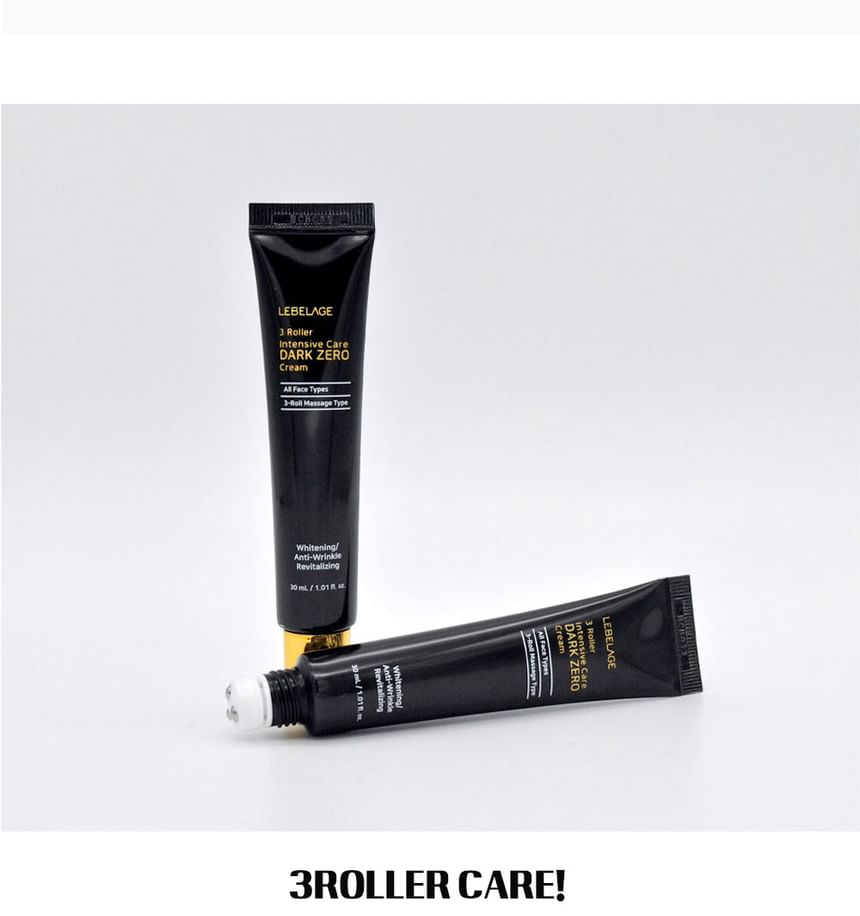 LEBELAGE - 3 Roller Intensive Care Dark Zero Cream, 30ml, 50 g, 8809445611886