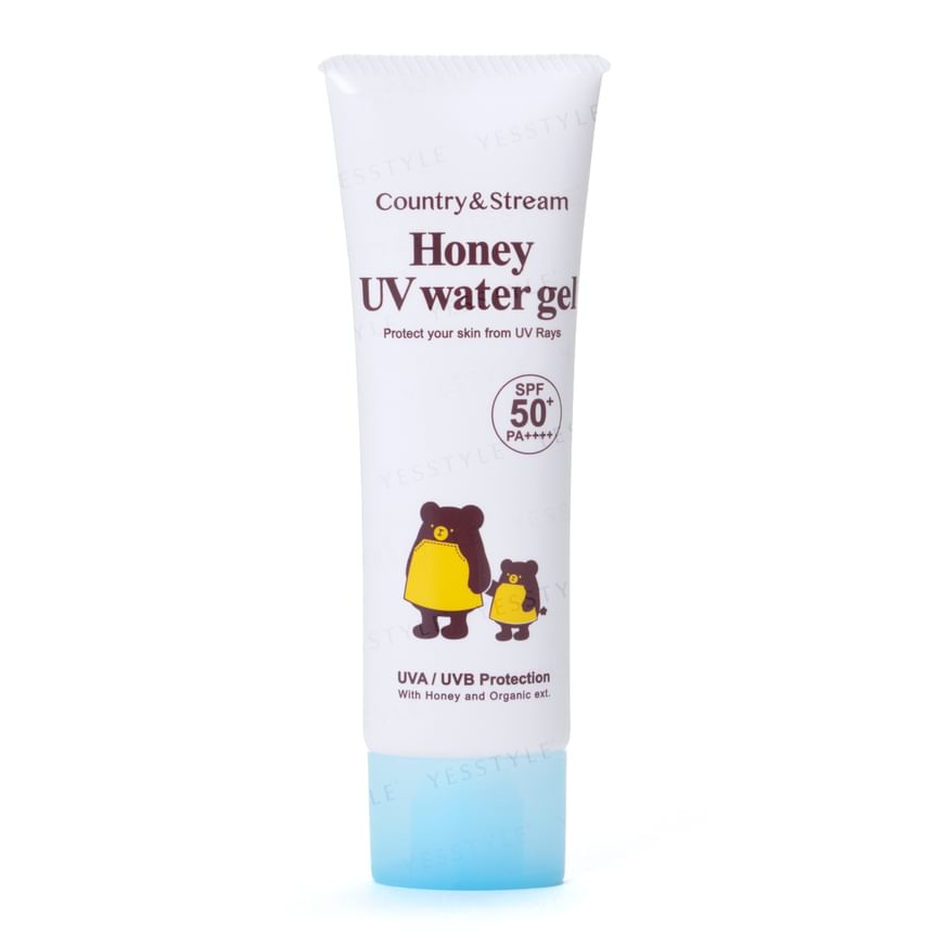 Country & Stream - Honey UV Water Gel SPF 50+ PA++++, 45g, 61 g, 4901008613352