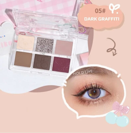 HOLD LIVE - Graffiti Eyeshadow Palette - H05, #H05 Dark Graffiti - 12g, 73 g, 6955416229184