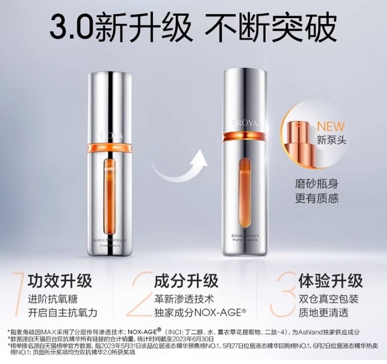 PROYA - Double Effect Brightening Essence 3.0 - 30ml, 30ml, 100 g, 6948043449704