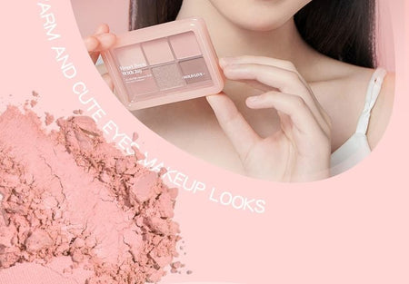 HOLD LIVE - 6 Color Eyeshadow - Melon Milk, #H02 Melon Milk- 9g, 61 g, 6955416236267