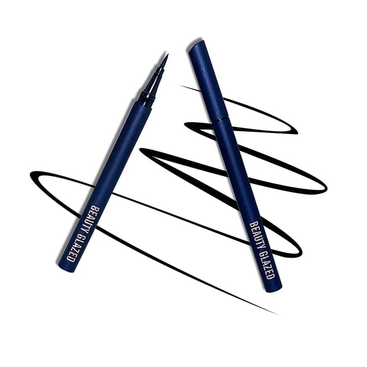 BEAUTY GLAZED - Extremely Black Waterproof Eyeliner, #B68 - 0.035oz, 20 g, 6923263732331