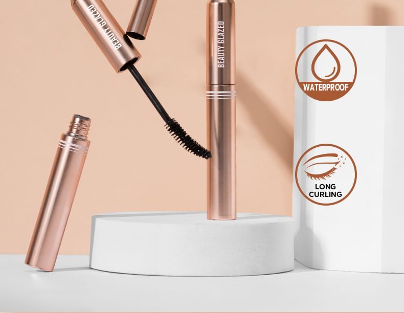 BEAUTY GLAZED - Bushy Big Eyes 2 In 1 Eyeliner & Mascara, #B81, 30 g, 6923263733239
