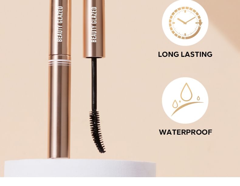BEAUTY GLAZED - Bushy Big Eyes 2 In 1 Eyeliner & Mascara, #B81, 30 g, 6923263733239