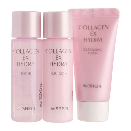 The Saem - Collagen EX Hydra Travel Kit, 3 pcs, 153 g, 8806164184608