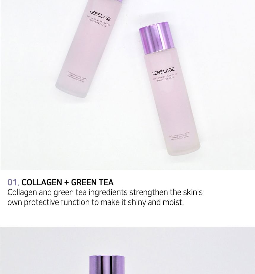 LEBELAGE - Collagen + Green Tea Moisture Skin, 150ml, 390 g, 8809445611527